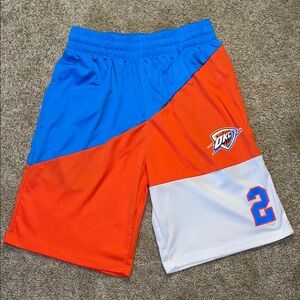 Oklahoma City Thunder Men's Color block shorts #2 Shai Gilgeous- Alexander